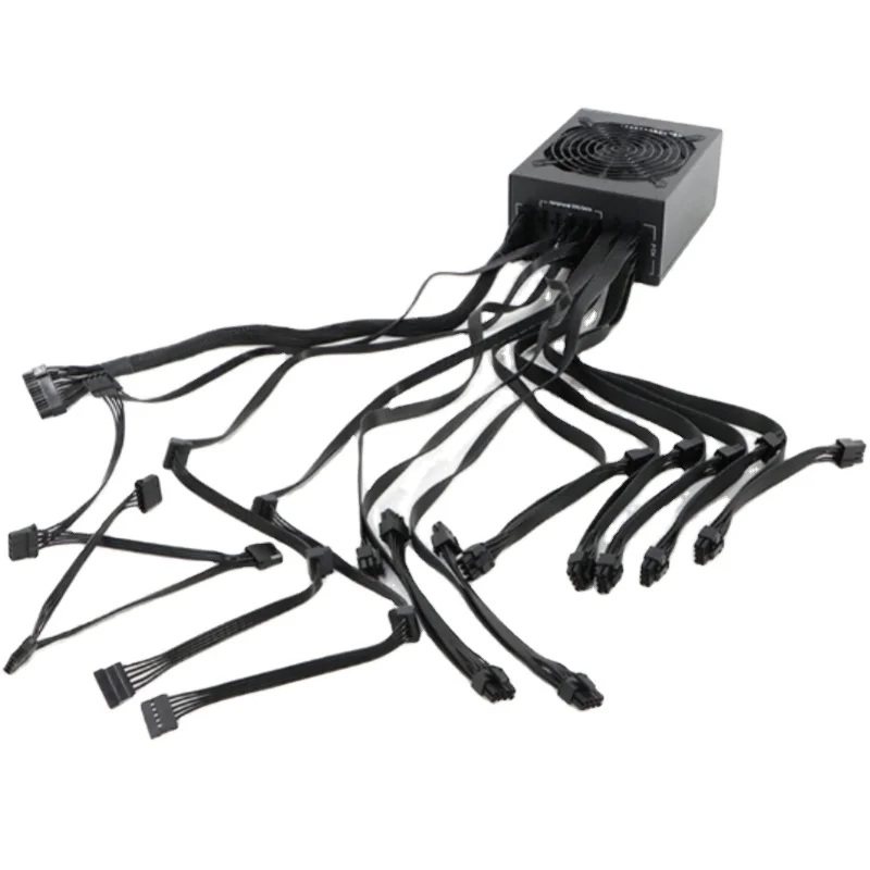 Factory Wholesale White 100-240V 80plus Gold Medal Full Modular ATX 750W 850W 1000W 1250W Gaming Computer Power Supply