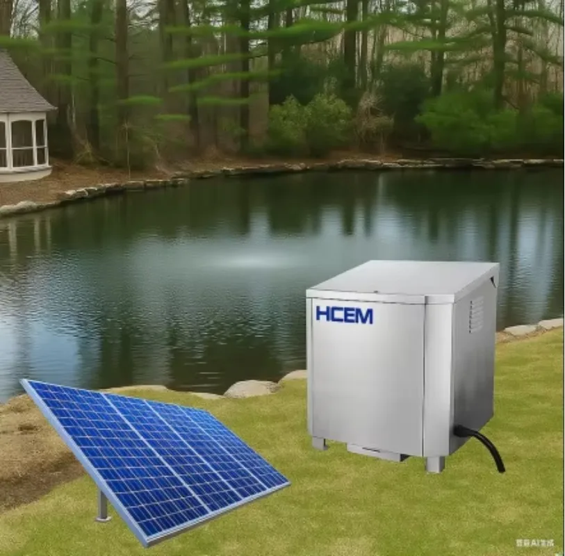 

Solar Powered 350W DC24V Oil-Free Piston Aerator with Stainless Steel Housing for Aquaculture Pond Oxygenation