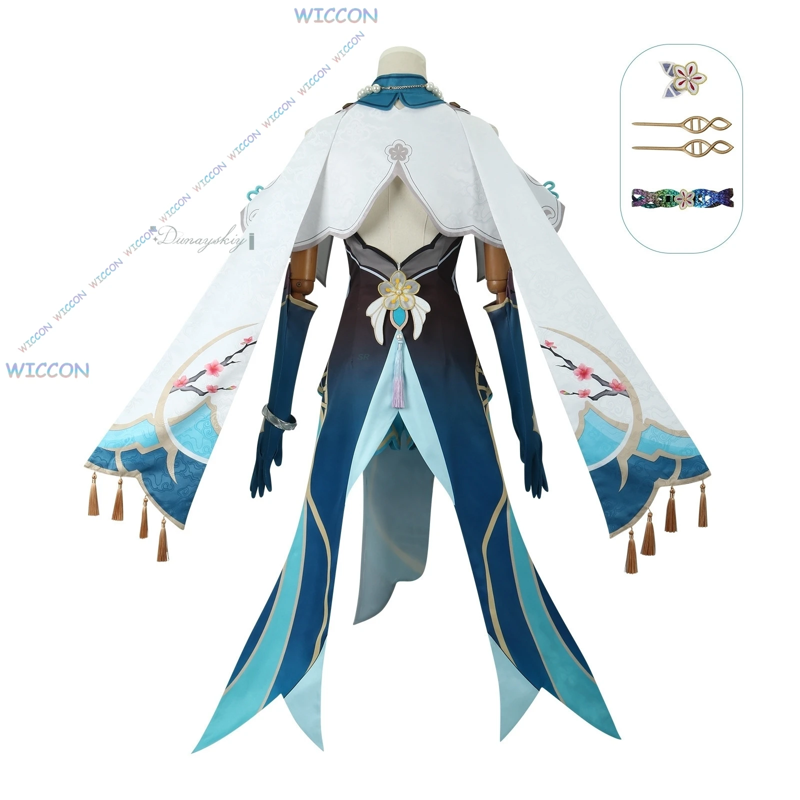 Moe/Ruan Mei Cosplay Costume Wig Shoes Accessories Game Honkai Star Rail Women Comic-con Role Playing Outfit Halloween Carnival