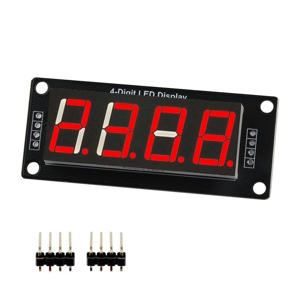 Modulo TM1637 0.56 "0.56 pollici 7 segmenti tubo Display digitale scheda modulo LED a 4 cifre per Arduino rosso verde blu bianco