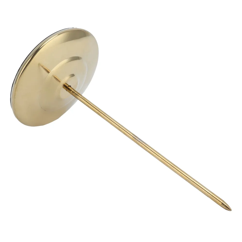 Stainless Steel Receipt Spike Holder Thickened Round Bottom Ticket Stabber Rod Golden Straight Rod Bill Holder Spike view 4