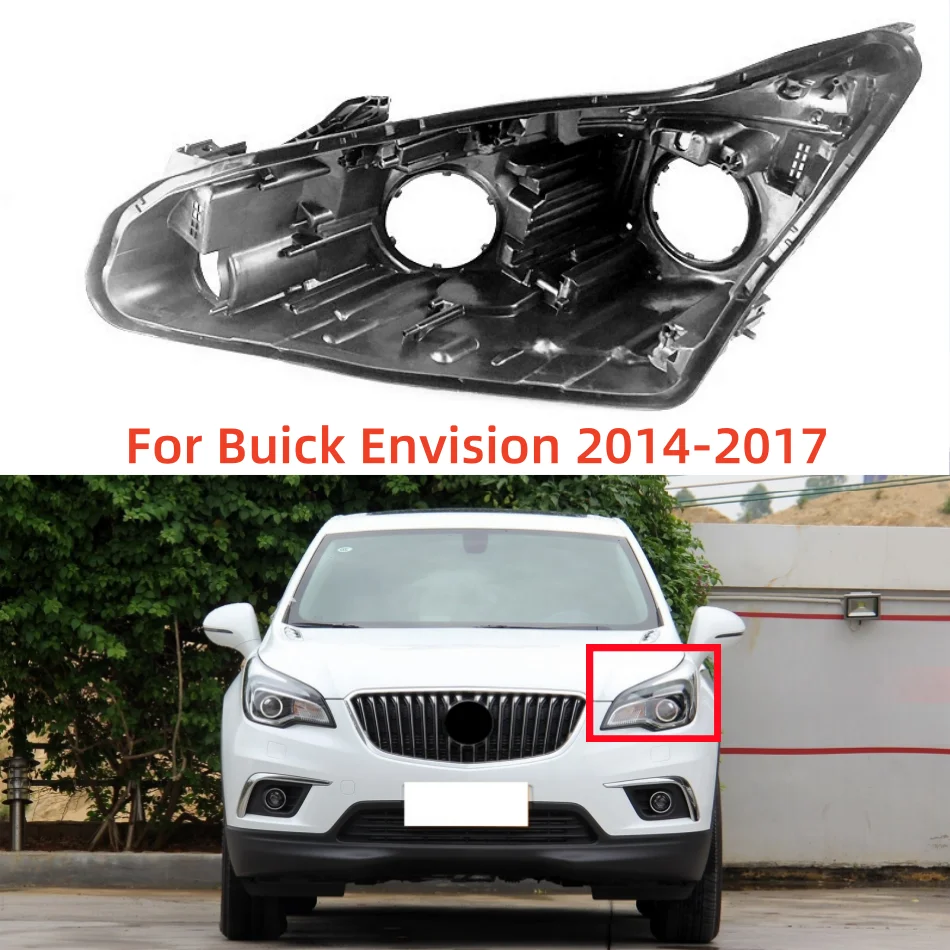 

Для Buick Envision 2014 2015 2016 2017, автомобильные фары, задняя нижняя черная сменная база
