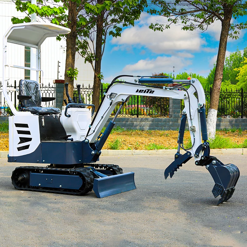 Cina produttore LEITE escavatore multifunzionale in vendita Mini escavatore 1ton prezzo 1000 kg Mini escavatore spedizione gratuita