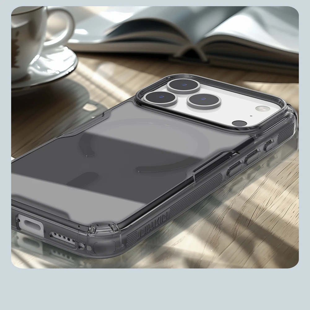 NILLKIN Für iPhone 18 Pro MAX Hülle Nature Pro Magnetische Hülle Passgenaue Klare Abdeckung Für iPhone 17 Pro Max/18 Pro Max 17 Pro 18 Pro – Detail 6