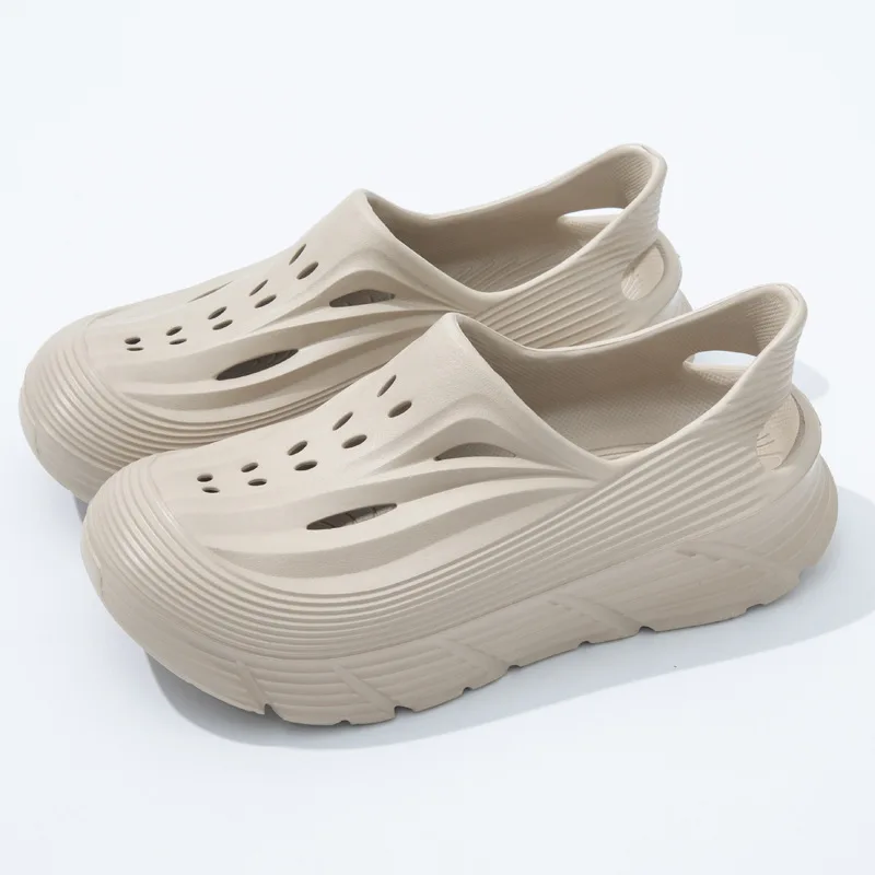 

Popular men's hole shoes new summer wear hollow beach shoes breathable sports shoes couple women's shoes