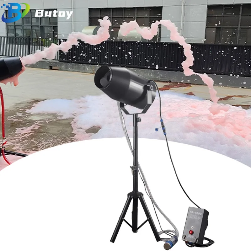 1000W Party Foam Machine Moving Head Bubble Jet Cannon for Outdoor Summer Outdoor Party Swimming Pool 15-20 Working Day Arrived