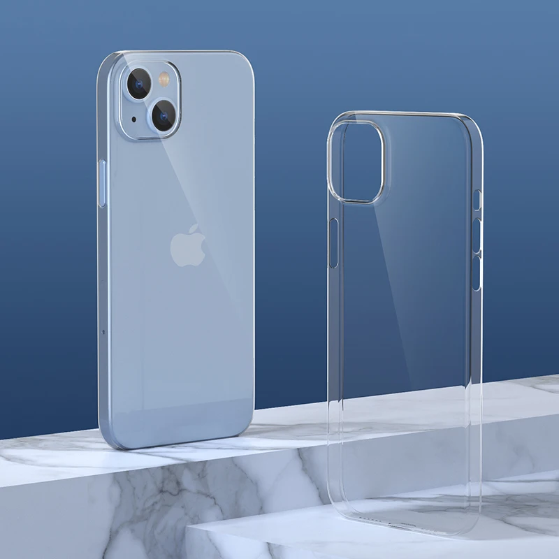 Custodia per telefono trasparente per iPhone 15 Pro Max custodia morbida in Silicone TPU per iPhone 15 Plus Cover posteriore trasparente per paraurti iPhone 15