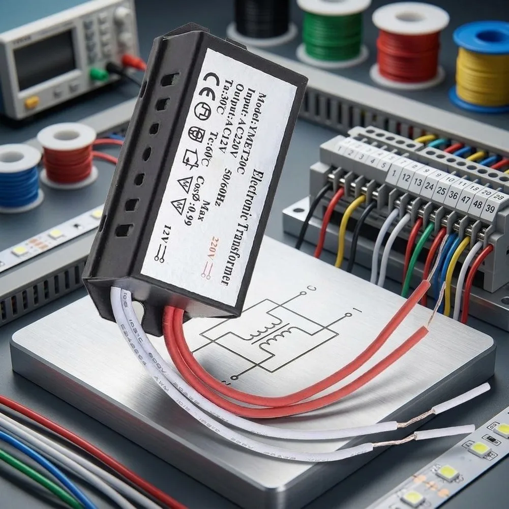 80W 105W 180W 200W Electronic Transformer 220V To 12V For Halogen Xenon Low Voltage Lamp Dimmable Power Supply Driver