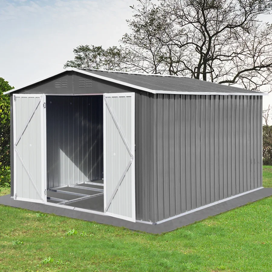 Metal garden sheds 6ftx8ft outdoor storage sheds Acrylic Total