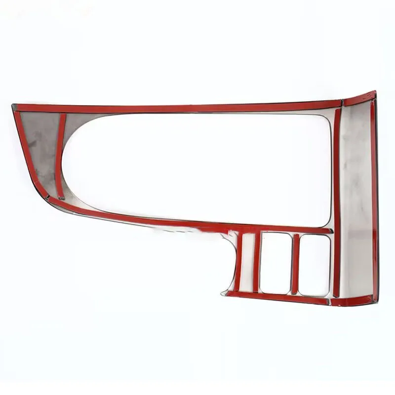 For Hyundai Sonata DN8 2024 Decorative frame for central control gear shift panel decorative frame for headlight control panel