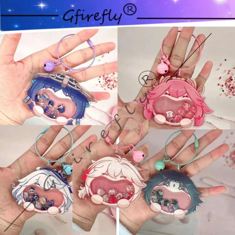 

Акриловый брелок-подвеска с персонажами игры Genshin Impact: Сяо, Яэ Мико, Кайдехара Казуха – подарок на день рождения