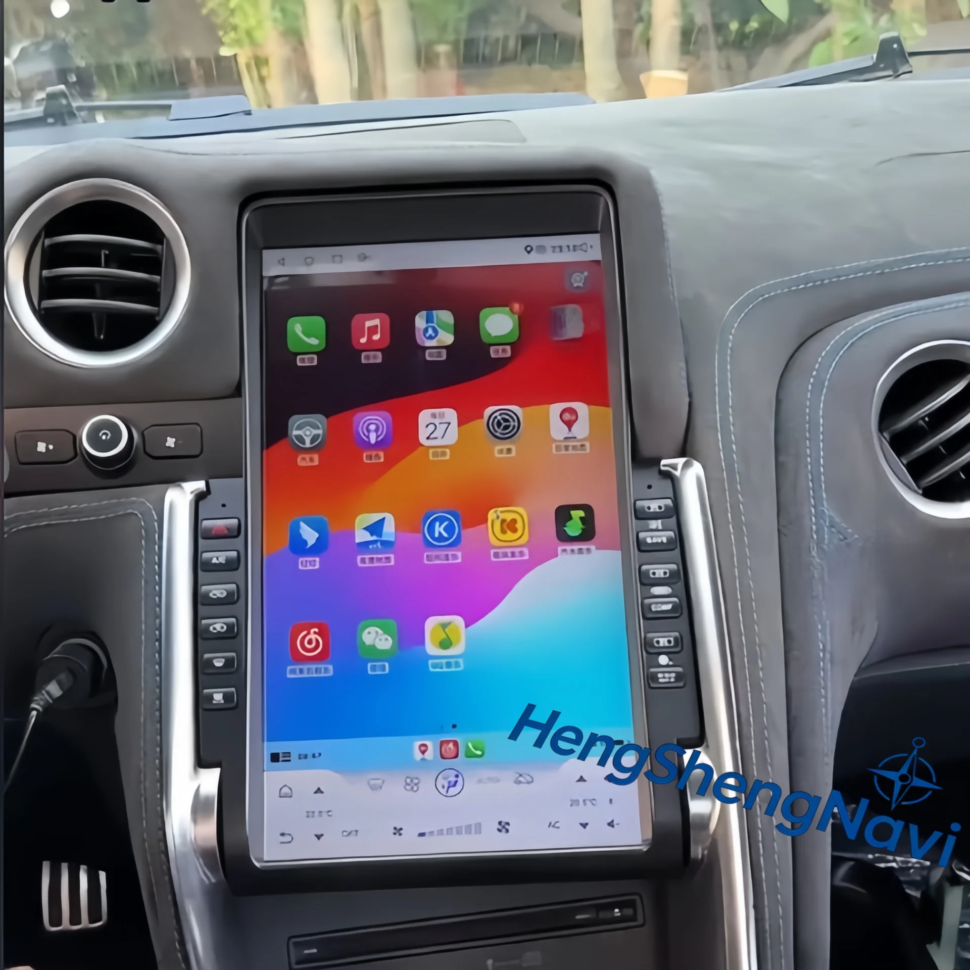 

Обновленная 13.6-дюймовая автомобильная мультимедийная система Android Carplay для Nissan GTR GT-R R35 2008-2015 с GPS-навигацией, Bluetooth, DSP и Wi-Fi