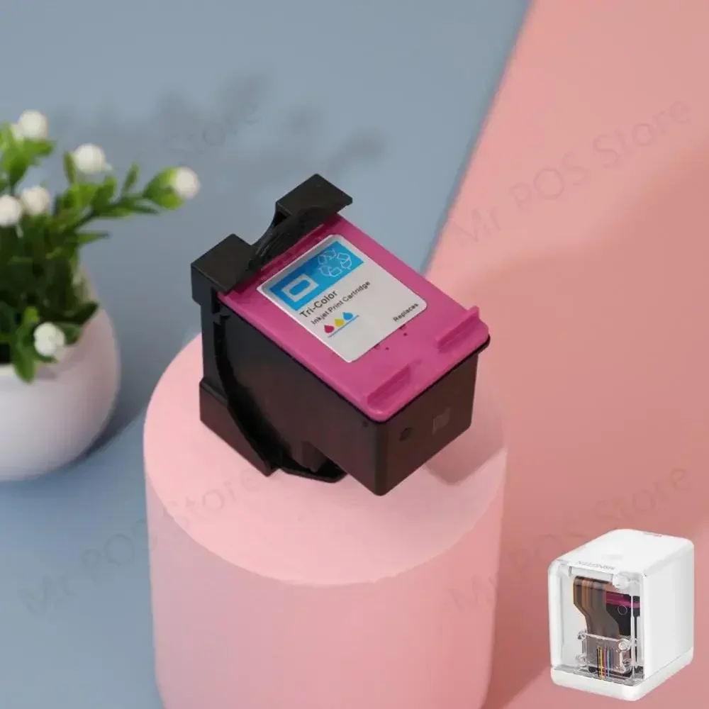 Kongten Mbrush Mini Color Printer Replacement Cartridge Handheld Black Coffee Color Food Cartridge Inedible Cartridge Logo Ink