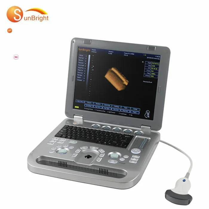 Full Digital laptop 3D ultrasound Diagnostic System used ultrasound machine