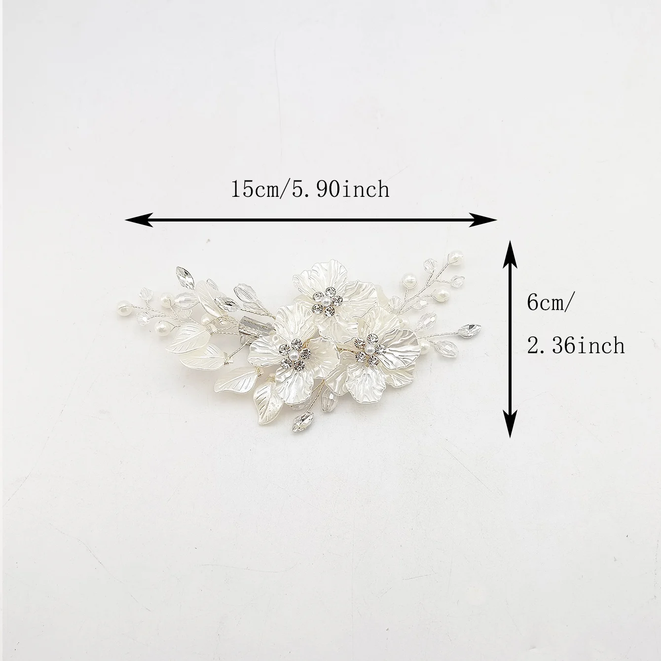 لؤلؤة حجر الراين الزفاف أمشاط الشعر إكسسوارات الشعر للنساء اكسسوارات الشعر الحلي مجوهرات خوذة الزفاف