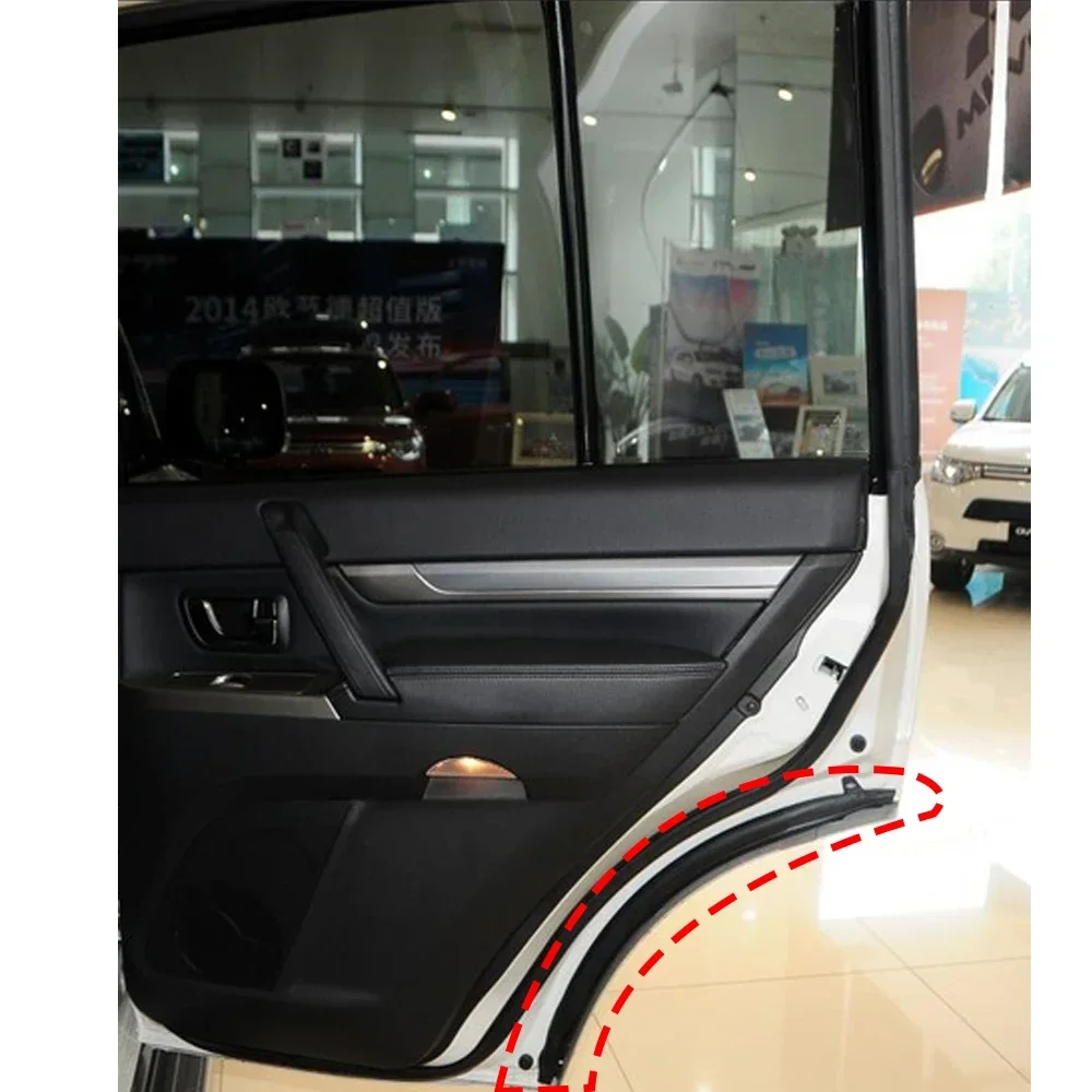 1 or 2 Pcs Door Panel Weatherstrip for Pajero V70 Sealing for Montero V90 Protector Rubber Weather for Shogun V60 V80 MR473991