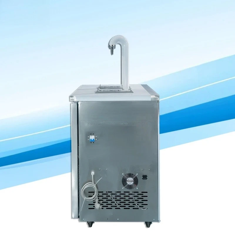 

Movable Stainless Steel Undercounter Milk Dispenser Machine New Condition Fresh Milk and Juice Dispenser