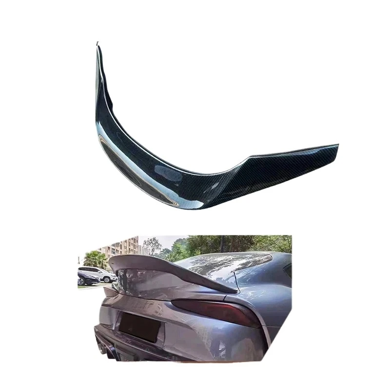 Accessories Premium Car AccessoriesPeect Fitment Carbon Fiber A90 A91 Rear Wing Trunk Spoiler A90 Durable 4