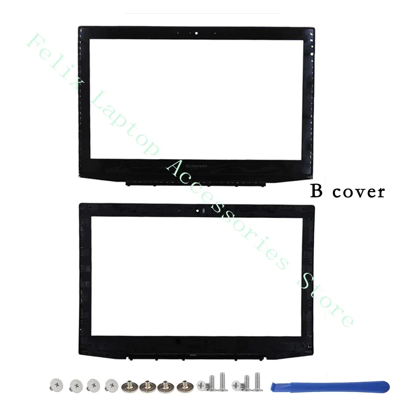ل Y50 Y50-70 Y50P-70 Y50-80 محمول الخلفي LCD الغطاء الخلفي العلوي الحافة الأمامية Palmrest العلوي السفلي قاعدة الإسكان الأسود لا اللمس