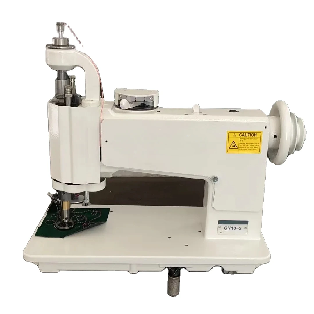 JK10-2 Handle Operated Chainstitch Embroidery Machine Manual Operation with New Handle Table Stand Used Retail Industries