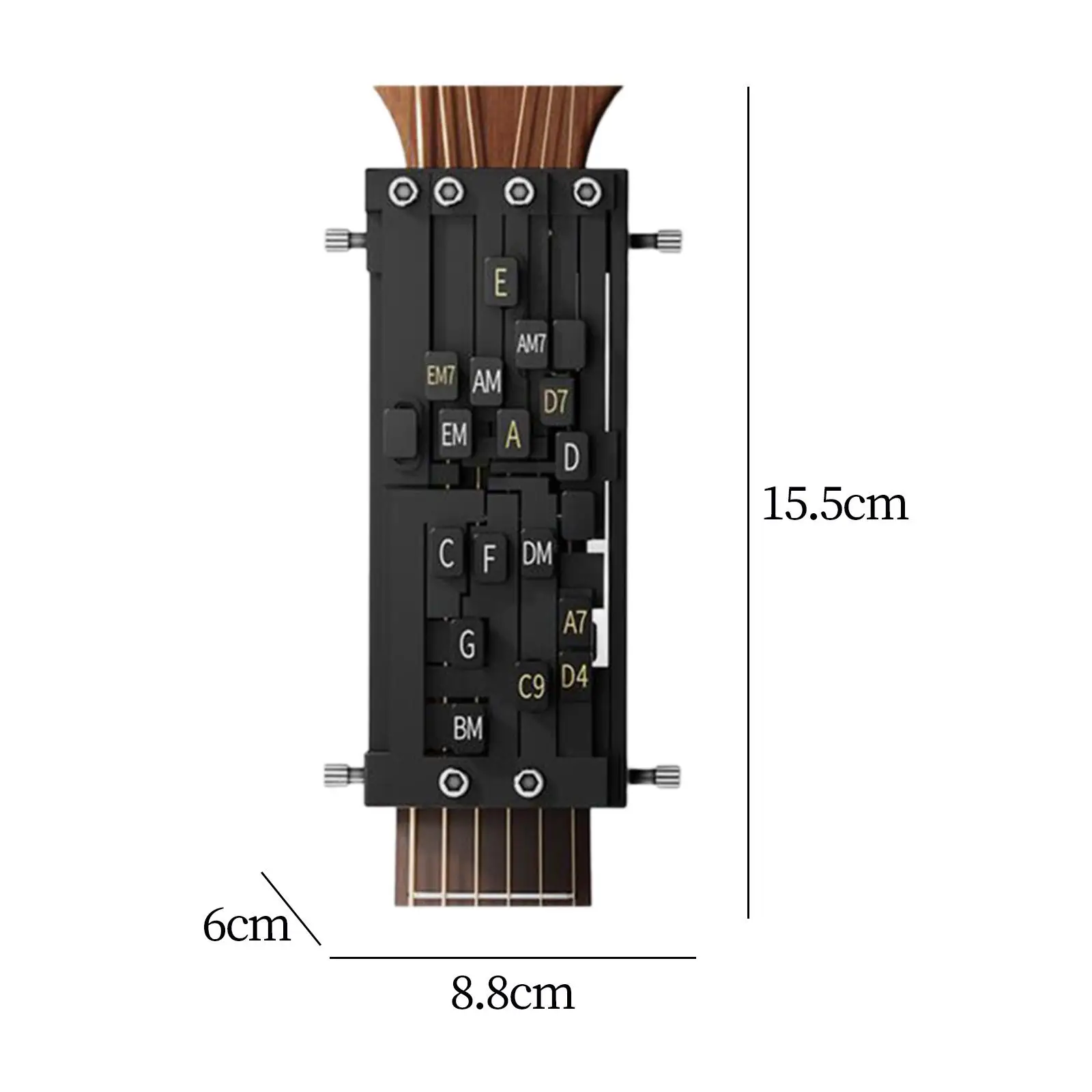 Coustic Guitar Aid Tool Beginner Trainer Practice Tool Gift Parts Guitar Auxiliary Artifact Guitar Teaching Aid for Beginners