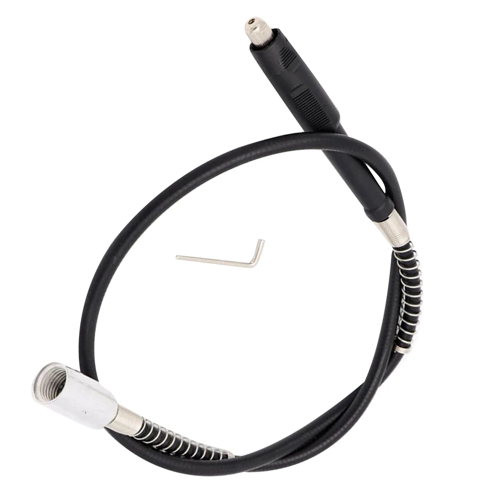 

1 pc Flexible Shaft Extension Tube for Electric Grinder Black 360 Degrees Bending Capability Fits Polishing Kits Drill Bits Wire