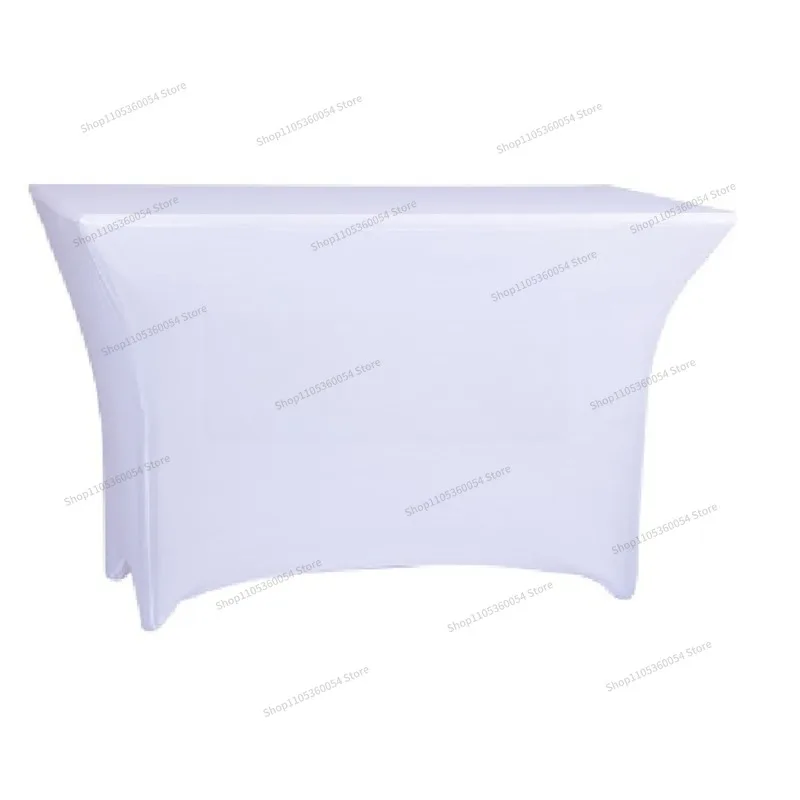 For Elastic Cocktail Table Cover, Rectangular Bar Cover, Elastic Tablecloth, Wedding Banquet Table Cover