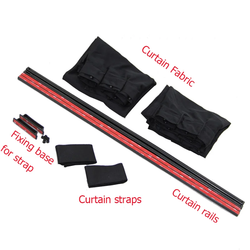 Universal RV Window Curtain Kit 6
