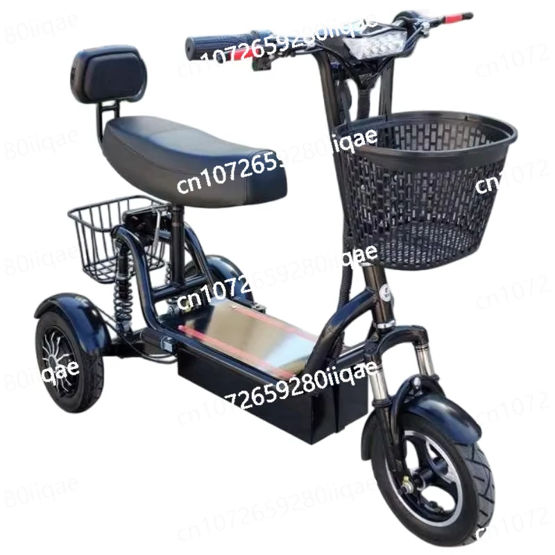 

For Seniors Travel 3 Wheels Foldable 700W 15AH Parents Child Electric Scooter Double Brakes Dual Motor Folding Mobility Scooter
