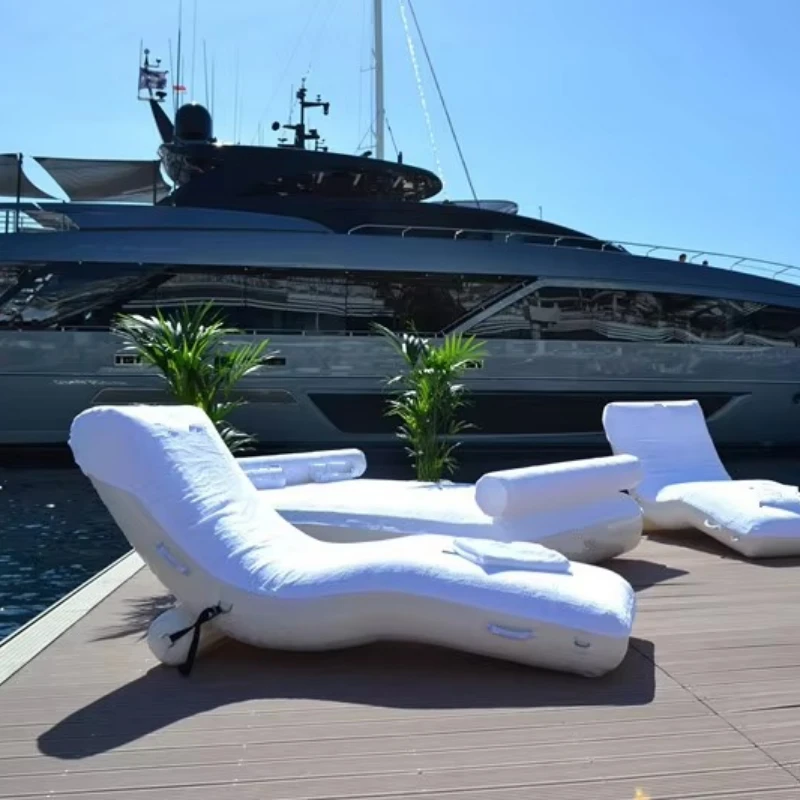 Yacht Ocean Swimming Pool Inflatable Floating Chair/Sofa Furniture