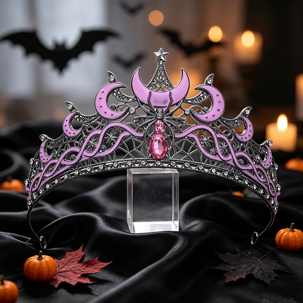 1pc-tiara-gotica-preta-com-design-de-cristal-lua-estrela-e-aranha-para-mulheres-acessorios-de-cabelo-para-festa-de-halloween