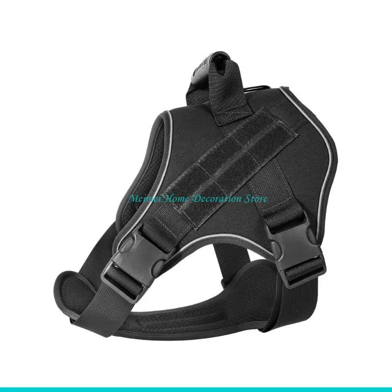 

H7BF Регулируемый нагрудный ремень для домашних животных, тактический тренировочный ремень для пеших прогулок, кемпинга