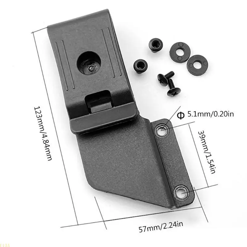 U13a Taillenclip Universal Messer Scheide Scheide Taillenclip K Scheide Clip Taille Clip 360 ° – Detail 6