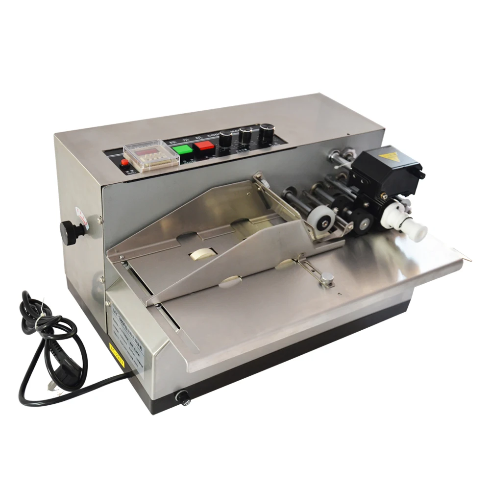 Batch Number Coding Machine MY380 S/S for Food Pouch Certification Printing Coder Batch Number Stamp