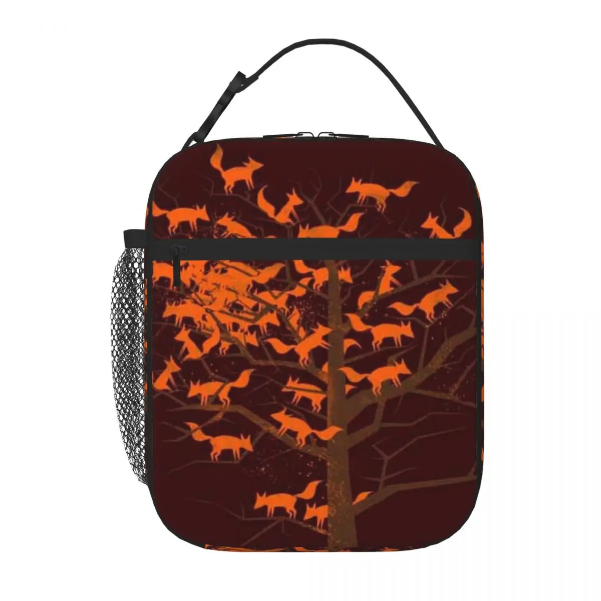 Bestselling Blazing Fox Tree Large Capacity Insulated Tote Cycling Trip Kids Lunch Bag