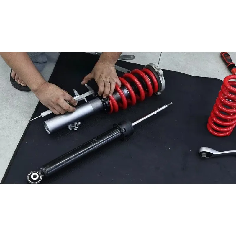 Track Ready Adjustable Coilovers Suspension Kit Shock Absorber xyl