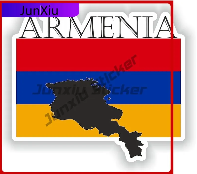 

Armenia Flag Map Contour Emblem Decals Custom Stickers X 500 Motorcycle Stickers Personalised Waterproof Style Camper Bumper Suv