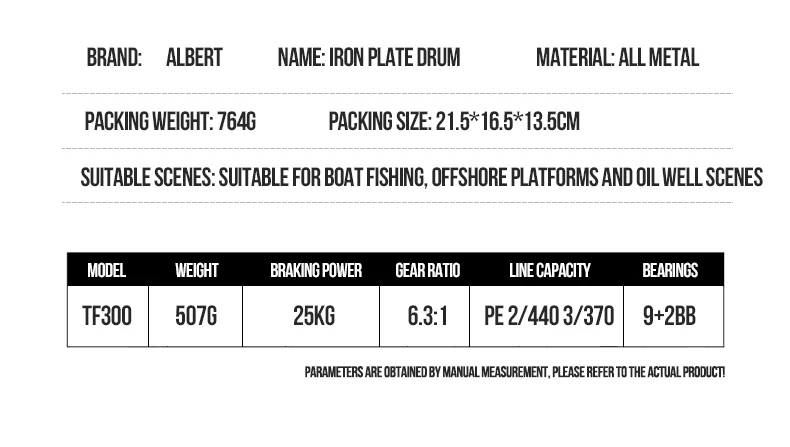 Palmer 9+2BB 6.3:1 25kg Drag Full Metal Spinning Reel Aluminium Alloy Saltwater Rust Proof Fishing Reel Big Game Saltwater