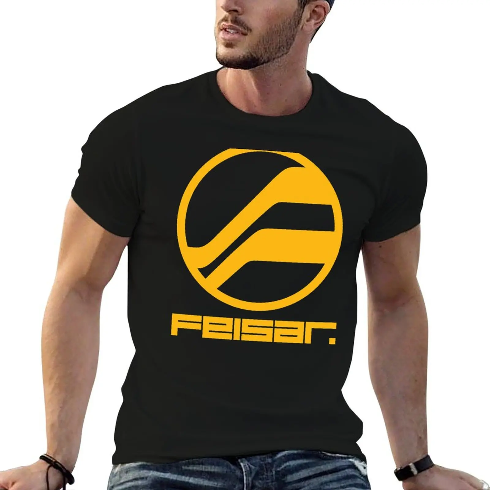 

FEISAR 2097 T-Shirt t shirts for man graphic tees t shirts for man slim fit t shirts for man cotton funny T-shirt