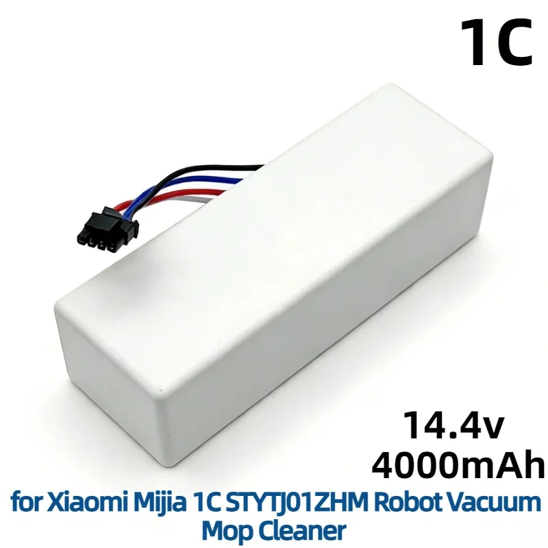 

P1904-4S1P-MM -Battery – High Capacity Replacement Spare Accessory for Xiaomi Mijia 1C Vacuum Cleaner Sweeping Mopping Robot