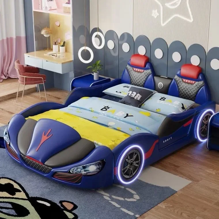 

Childrens Queen Double Bed Luxury King Size Luxury Frame Double Bed Princess Modern Letto Matrimoniale Bedroom Furniture