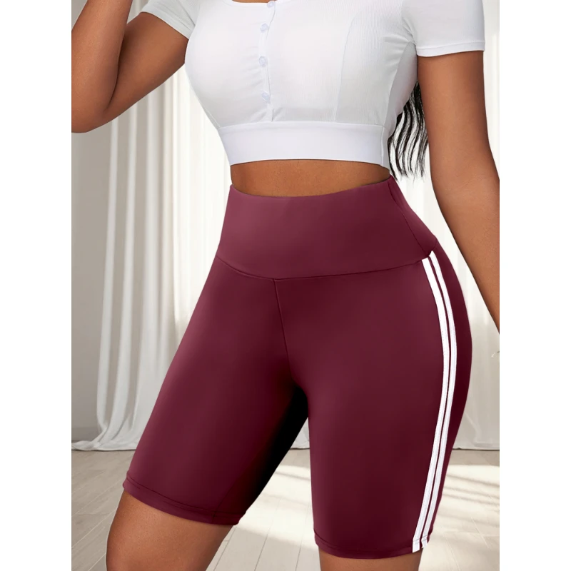 Women's Shorts Summer Trend Essential High Waisted Fitness Shorts Daily Sports Wearable High Stretch Five Pants