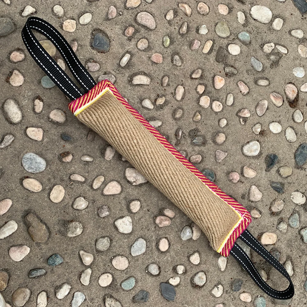 

Dog Bite Tug Chew Interactive Training Outdoor Pet Chewing Stick Stress Relief Dog Tug Toy Chew Toys Outdoor Training Pet Toy