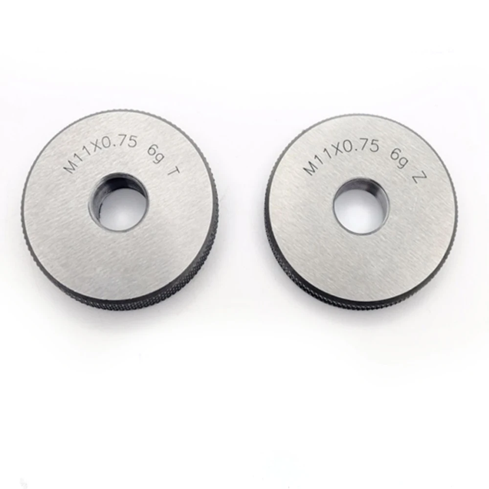 Juego de calibradores de anillo de rosca métrica, juego de calibradores de rosca de tornillo fino, 6g, M2, M2.5, M3, M3.5, M4, M5, 7, M8, M9, M10, M11, M12, M13, M14, M15, M16