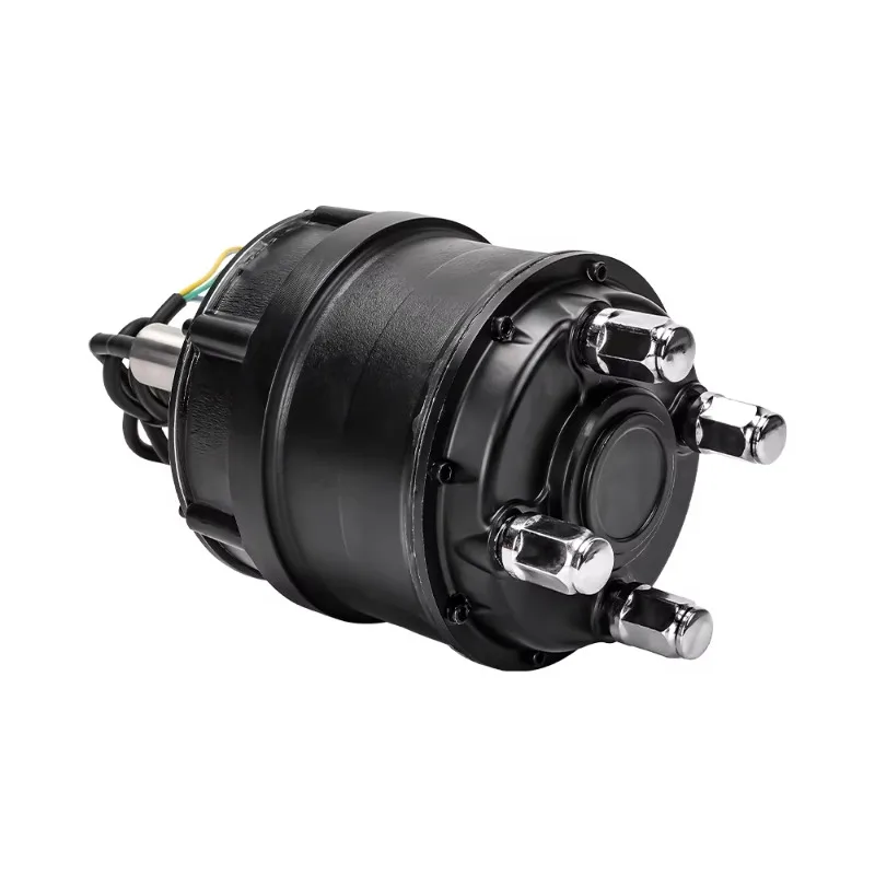 High Torque 400n.m Low Speed Split Single Haft Gear Hub Motor for Agriculture Vehicle Can Install Different Size Tire