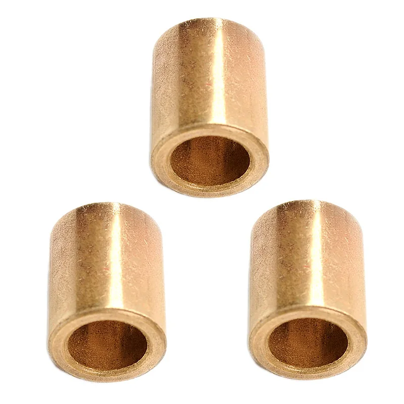 2-10pcs Brass Sleeve Base Bushing Inner Diameter 3mm 4mm 5mm 6mm 8mm 10mm 12mm Bearing Sleeve for Slide Block Length 4-20mm