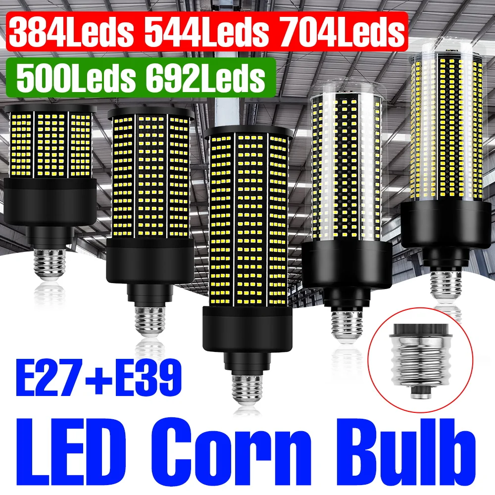 120W LED Corn Light Ceiling Chandlier Bulbs E27/E26 Indoor Bulb Home Study Room Living Room High Brightness Lighting No Flicker