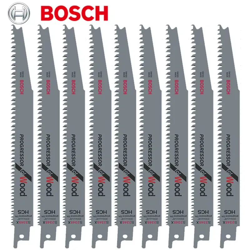 

5Pcs Bosch S2345X Saw Blade Electric Tool Reciprocating Saw Blade Metal Cutting Woodworking Horse Knife Saw Blade Accessories