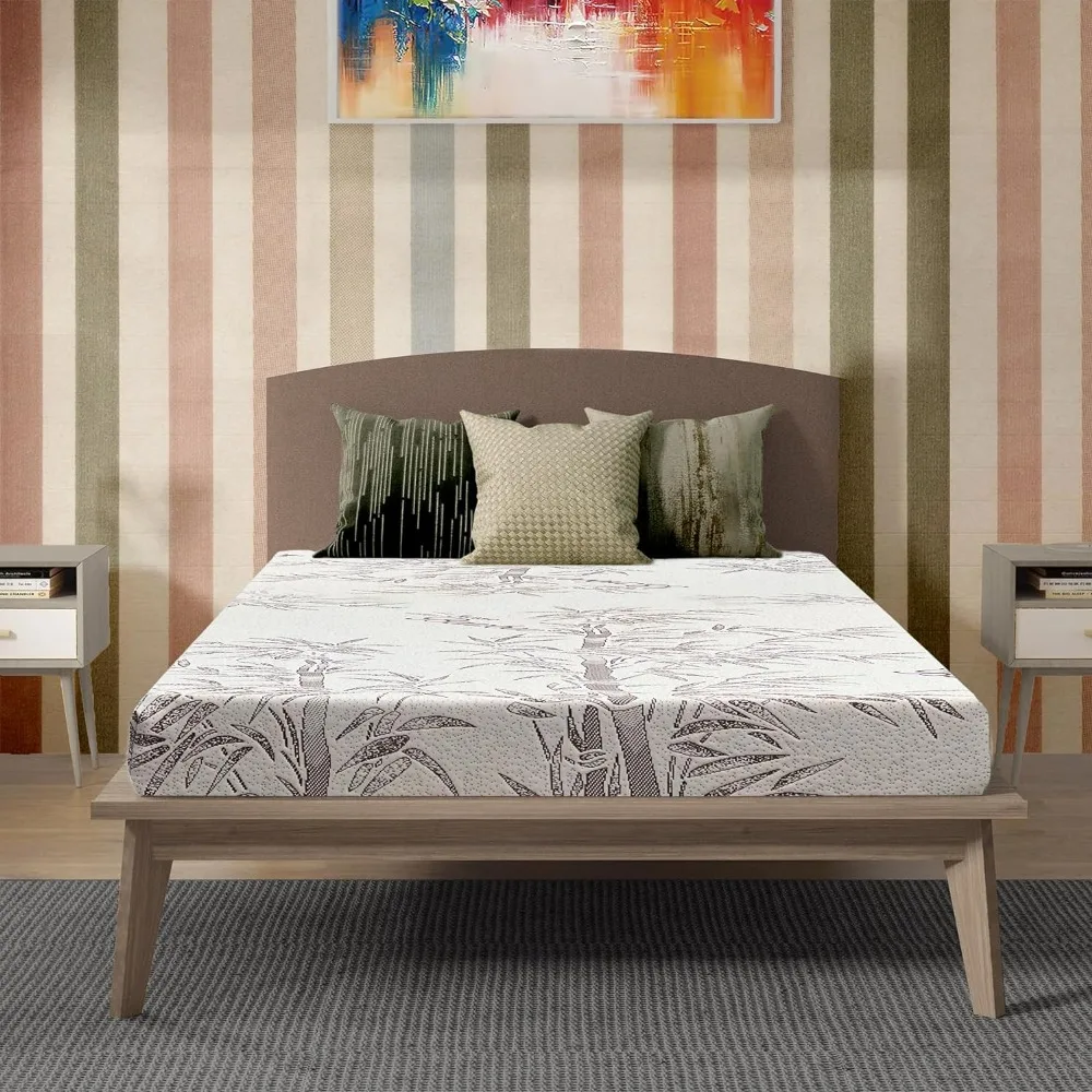 

Gel Infused Cool Sleep Supportive Hypoallergenic Gel Infused Reversible Foam Mattress, Perfect for Bunk Bed