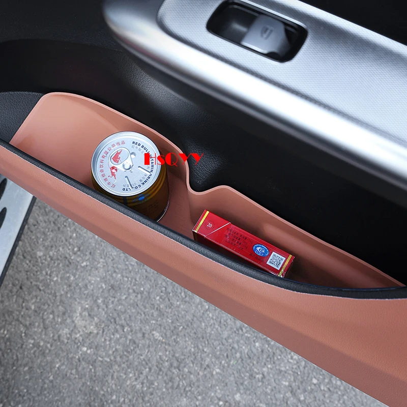 For Mercedes Benz C GLC Class W206 X254 Car Door Storage Box door slot cushion silicone Car Protective Pad Interior Modification